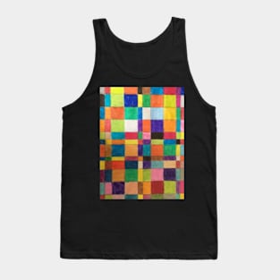 More Colorful Squares and Rectangles Tank Top